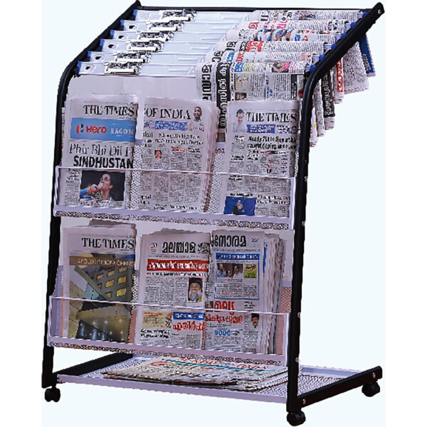 NEWSPAPER DISPLAY STAND