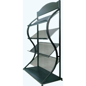 TUBULAR MAGAZINE DISPLAY STAND