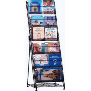 WIRE TYPE BOOK DISPLAY STAND (12)